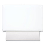 San Jamar Singlefold Paper Towel Dispenser, 10.75 x 6 x 7.5, White Product Image