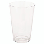 WNA Classic Crystal Plastic Tumblers, 12 oz, Clear, Fluted, Tall, 20/Pack, 12 Packs/Carton View Product Image