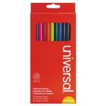 Universal Woodcase Colored Pencils, 3 mm, Assorted Lead and Barrel Colors, 24/Pack View Product Image