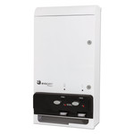 HOSPECO Evogen Feminine Hygiene Dispenser, Metal, 14 x 7.75 x 26.25, White/Black View Product Image