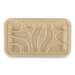 World Centric Fiber Trays, PLA Lined, PFAS Free, 8.3 x 4.9 x 0.7, Natural, Paper, 500/Carton View Product Image