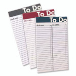 Ampad To Do Notepads, List-Management Format, Randomly Assorted Headband Colors, 50 White 5 x 8 Sheets View Product Image