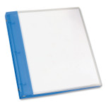 Avery Flexible View Binder with Round Rings, 3 Rings, 0.5" Capacity, 11 x 8.5, Blue View Product Image