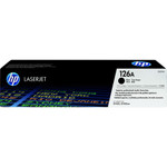 HP 126A (CE310A) Original Standard Yield Laser Toner Cartridge - Single Pack - Black - 1 Each Product Image 