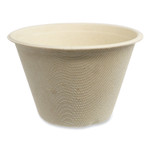 World Centric Fiber Cups, 4 oz, 2.9" Diameter x 2.1" h, Natural, Paper, 1,000/Carton View Product Image