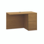 HON 10500 Series L Workstation Return, Full-Height Right Ped, 48w x 24d x 29.5h, Harvest View Product Image