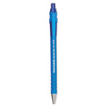 Paper Mate FlexGrip Ultra Recycled Ballpoint Pen, Retractable, Medium 1 mm, Blue Ink, Blue Barrel, Dozen (PAP9510131) View Product Image