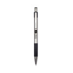 Zebra G-301 Gel Pen, Retractable, Medium 0.7 mm, Black Ink, Stainless Steel/Black Barrel (ZEB41311) View Product Image