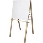 Flipside Big Book Easel - 24" (2 ft) Width x 24" (2 ft) Height - White Surface - Rectangle - Assembly Required Product Image 