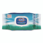Clorox Disinfecting Cleaning Wipes, Flex Pack, 1-Ply, 8 x 7, Fresh Scent, White, 75 Towels/Box View Product Image
