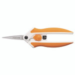 Fiskars Micro-Tip Easy Action Scissors, 6.1" Long, 1.75 Cut Length, Orange/White Handle View Product Image