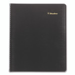 Blueline Plan and Link Monthly Planner, 11" x 9.06", Black Cover, 16-Months: Sept 2024 to Dec 2025 View Product Image