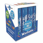 TPG Creations Kwik Stix Single Color Pack, 0.7" x 3.5", Light Blue, 12/Pack, 12 Packs/Carton View Product Image