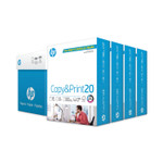 HP Papers CopyandPrint20 Paper, 92 Bright, 20 lb Bond Weight, 8.5 x 11, White, 750 Sheets/Ream, 4 Reams/Carton View Product Image