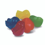 TPG Creations Crossover Grip, 1" Long, Assorted Neon Colors, 100/Carton View Product Image