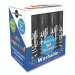 TPG Creations Kwik Stix Single Color Pack, 0.7" x 3.5", Black, 12/Pack, 12 Packs/Carton View Product Image