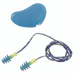 Howard Leight by Honeywell FUS30 HP Fusion Multiple-Use Earplugs, Reg, 27NRR, Corded, BE/WE, 100 Pairs View Product Image
