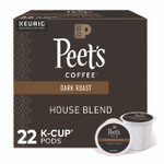 Peet's Coffee & Tea House Blend Coffee K-Cups, 22/Box View Product Image
