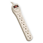 Tripp Lite by Eaton Waber-by-Tripp Lite Industrial Power Strip, 6 Outlets, 4 ft Cord, Gray View Product Image