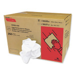 Cascades PRO Tuff-Job Spunlace Towels, Crumple Pack, 14.38 x 14, White, 250/Carton (CSDW630) View Product Image