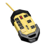 Tripp Lite by Eaton Power It! Safety Power Strip with GFCI Plug, 8 Outlets, 12 ft Cord, Yellow/Black View Product Image