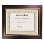 NuDell Leatherette Document Frame, 8.5 x 11, Burgundy, Pack of Two (NUD21200) View Product Image