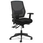 HON VL582 High-Back Task Chair, Supports Up to 250 lb, 19" to 22" Seat Height, Black View Product Image