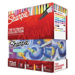 Sharpie Permanent Markers Ultimate Collection Value Pack, Assorted Bullet Tips, Assorted Colors, 72/Set View Product Image