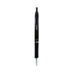 Zebra Sarasa Dry Gel X1 Gel Pen, Retractable, Medium 0.7 mm, Black Ink, Black Barrel, 12/Pack (ZEB45610) View Product Image