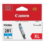 Canon 2034C001 (CLI-281XL) ChromaLife100 Ink, Cyan View Product Image