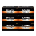 Duracell CopperTop Alkaline 9V Batteries, 72/Carton View Product Image