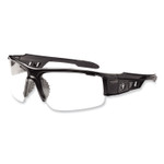ergodyne Skullerz Dagr Safety Glasses, Black Nylon Impact Frame, AntiFog Indoor/Outdoor Polycarbonate Lens EGO52483 View Product Image