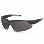 ergodyne Skullerz DELLENGER Safety Glasses, Adjustable Temples, Black Frame, Indoor/Outdoor Polycarbonate Lens View Product Image