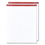 Universal Easel Pads/Flip Charts, Quadrille Rule (1 sq/in), 27 x 34, White, 50 Sheets, 2/Carton View Product Image