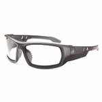 ergodyne Skullerz ODIN Anti-Scratch/Enhanced Anti-Fog Safety Glasses, Nylon Impact Black Frame, Indoor/Outdoor Polycarbonate Lens View Product Image