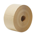 General Supply Glass-Fiber Reinforced Gummed Kraft Sealing Tape, 3" Core, 3" x 375 ft, Brown, 8/Carton View Product Image