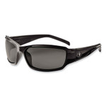 ergodyne Skullerz Thor Safety Glasses, Black Nylon Impact Frame, Smoke Polycarbonate Lens View Product Image