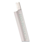 Eco-Products Wrapped Straw, 9.5", Clear, Plastic, 4,800/Carton View Product Image
