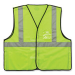 ergodyne GloWear 8216BA Class 2 Breakaway Mesh ID Holder Vest, Polyester, Large/X-Large, Lime View Product Image