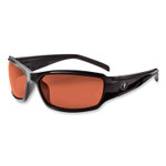 ergodyne Skullerz Thor Safety Glasses, Black Nylon Impact Frame, Polarized Copper Polycarbonate Lens View Product Image