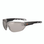 ergodyne Skullerz VALI Anti-Scratch/Anti-Fog Safety Glasses, Matte Black Frameless, Indoor/Outdoor Polycarbonate Lens View Product Image