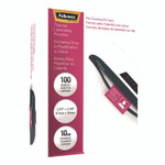 Fellowes Laminating Pouches, 10 mil, 3.88" x 2.63", Clear Gloss, 100/Pack View Product Image