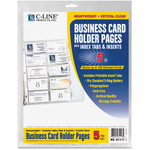 C-Line Business Card Refill Pages - (CLI61117) Product Image 