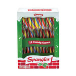 Spangler Cherry Candy Canes, 6 oz Box, 12 Candy Canes/Box, 3 Boxes/Carton View Product Image