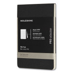 Moleskine PRO Pad, Meeting-Minutes/Notes Format, Black Cover, 96 Ivory 3.5 x 5.5 Sheets View Product Image