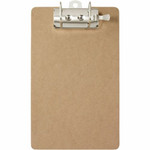 Saunders Lock-O-Matic Dual Arch Ring Archboard - 2.50" Clip Capacity - 9" x 15" Sheet Size - Arch - Hardboard - Brown Product Image 