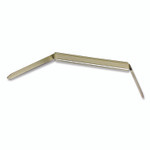 Officemate Prong Fastener Base, 2" Capacity, 2.75" Center to Center, Silver, 100/Box View Product Image