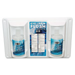 Pac-Kit Twin Bottle Eye Flush Station,16 oz Bottles, 2 Bottles/Station View Product Image