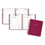 AT-A-GLANCE Harmony Daily Hardcover Planner, 8.75 x 7, Berry Cover, 12-Month (Jan to Dec): 2024 View Product Image