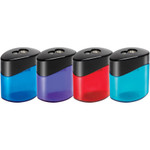 Staedtler Double-Hole Oval Metal Pencil Sharpener (STD512300SBK) View Product Image
